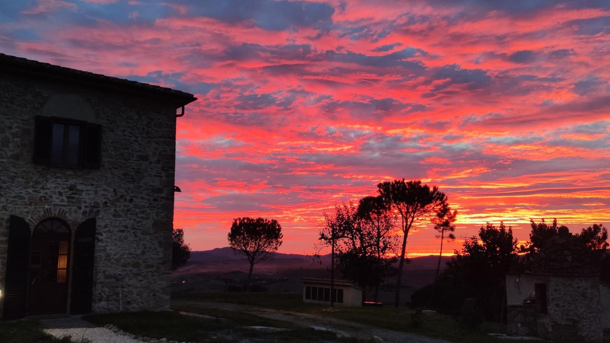 Podere Campiano Volterra Exteriör bild